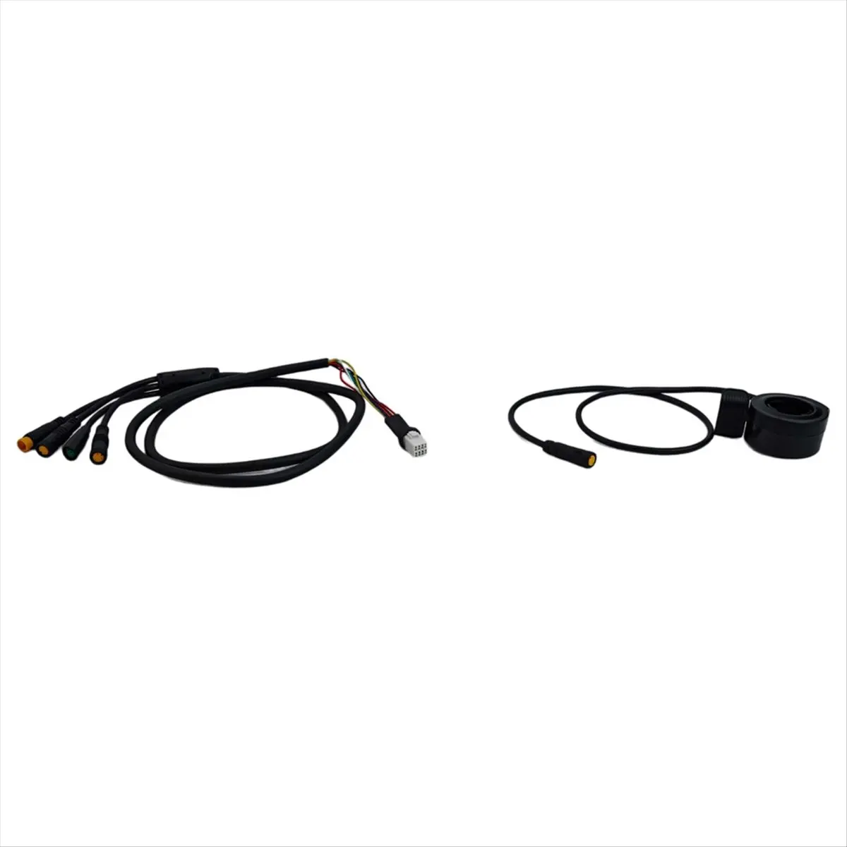 (AIMA) E-Bike Motor Cable E Bike Motor Cable Set 1T4 Cable for Bafang M400 G330 G510 M620 Uart 130x Throttle