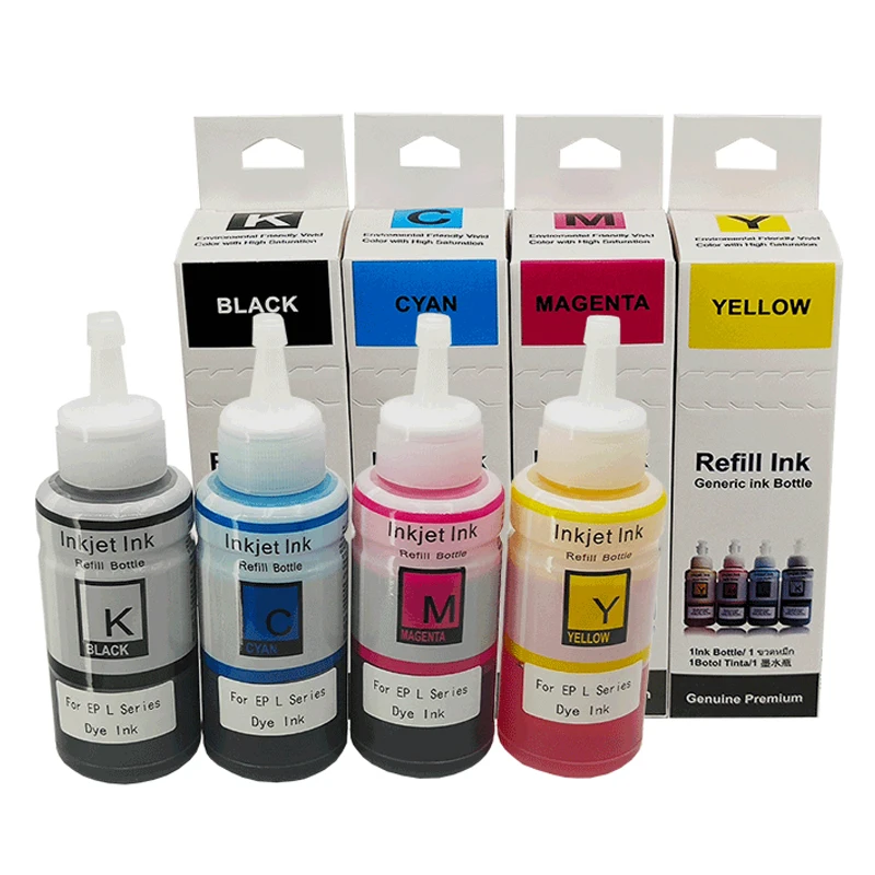 T6731 T6732 T6733 T6734 6735 T6736 664 672 673 Refill Dye Ink for Epson L800 L805 L810 L565 L1800 L380 L100 L110 L3150 L1300