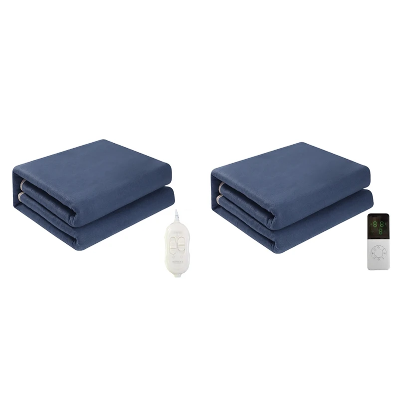 

Promotion! Electric Blanket Double Control Blanket Heating Pad Household Electric Mattress 1.8X1.5M EU Plug