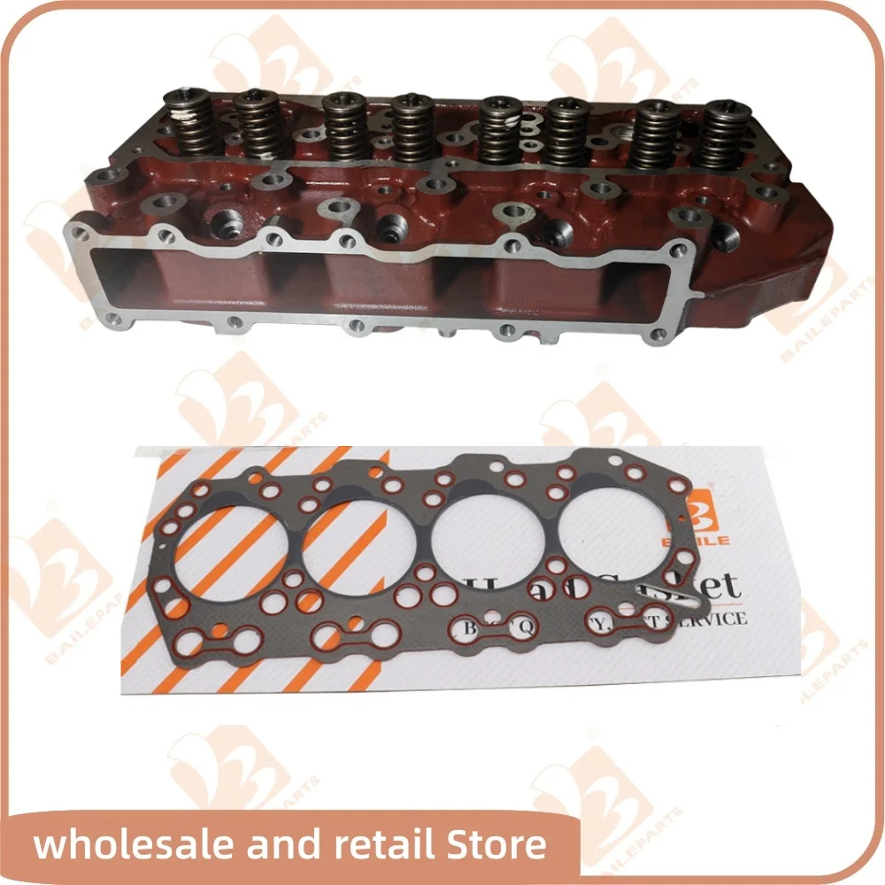 

For Mitsubishi S4Q2 Engine Cylinder Head Assy With Valve & Cylinder Head Gasket Overhaul Rebuild Kit Engine Spare Parts