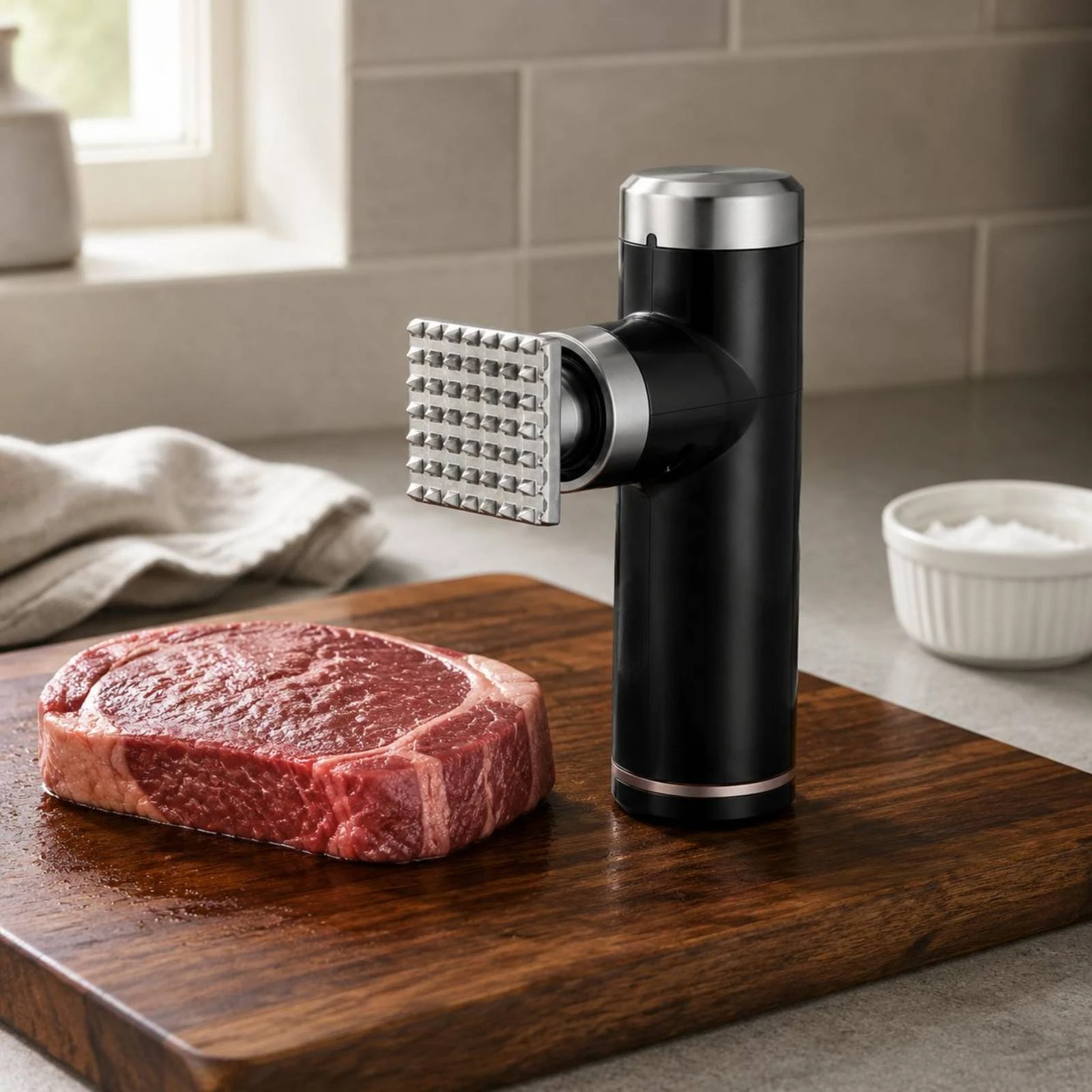 

USB Meat Tenderizer 6-Speed Electric Meat Tenderizer Juicy Juice Locking Heavy Duty for Home Kitchen, Cooking