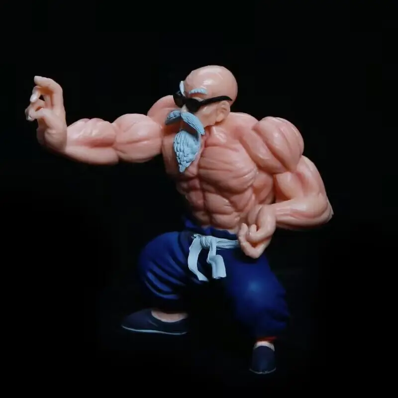 10cm Dragon Ball Master Roshi Figure Kame Sennin Figurine PVC Action Figures Collection Model Decoration Toys Birthday Gift