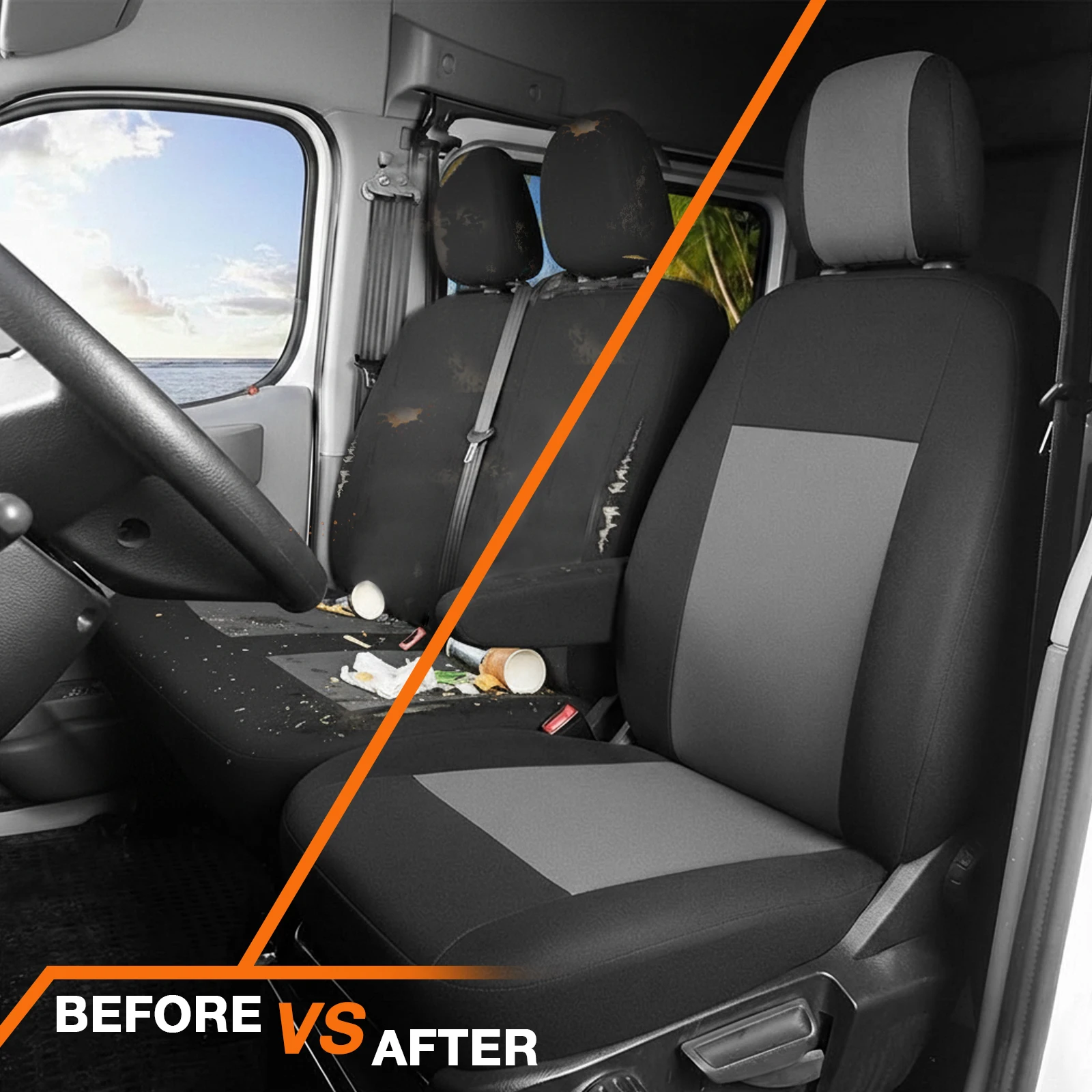Universal Truck Seat Cover Automotive Seat Accessories Automotive Interior image 3