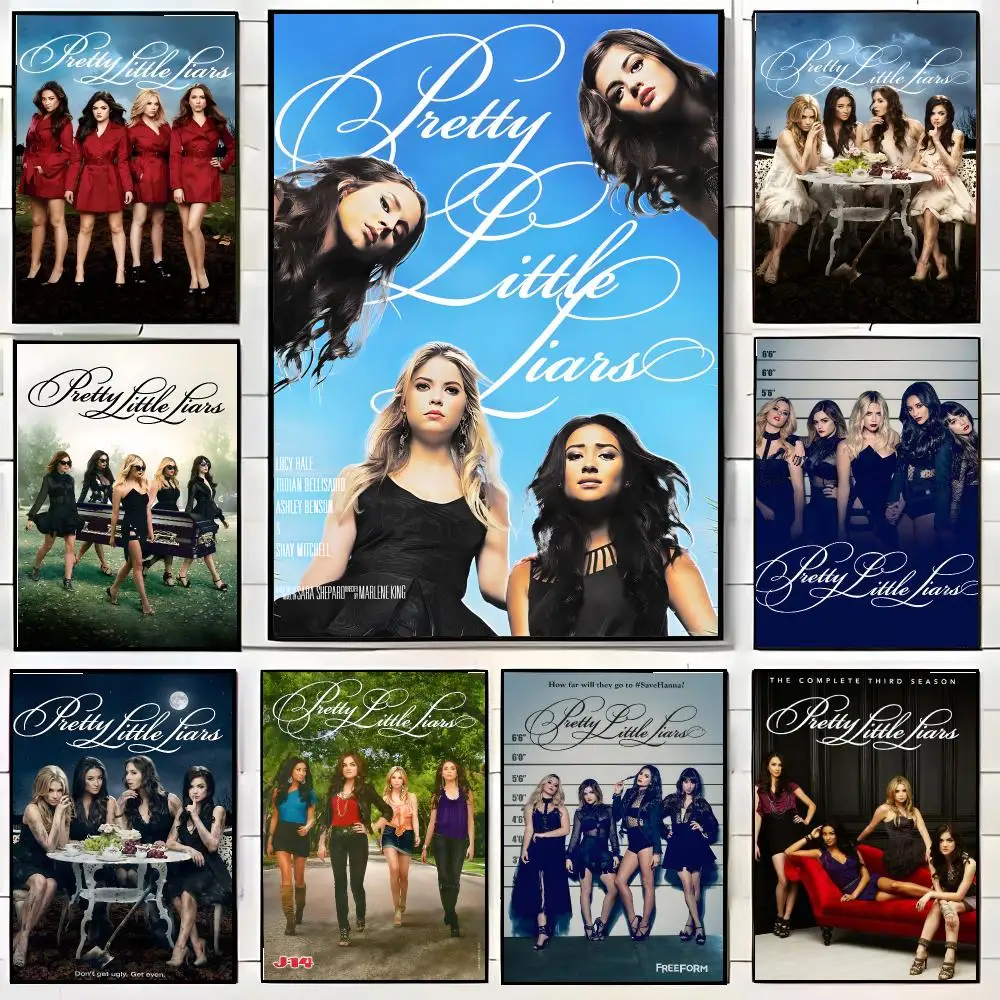 P-Pretty Little L-Liars Poster High-definition Waterproof Poster Stickers Suitable For Bedroom Living Room Home Decoration