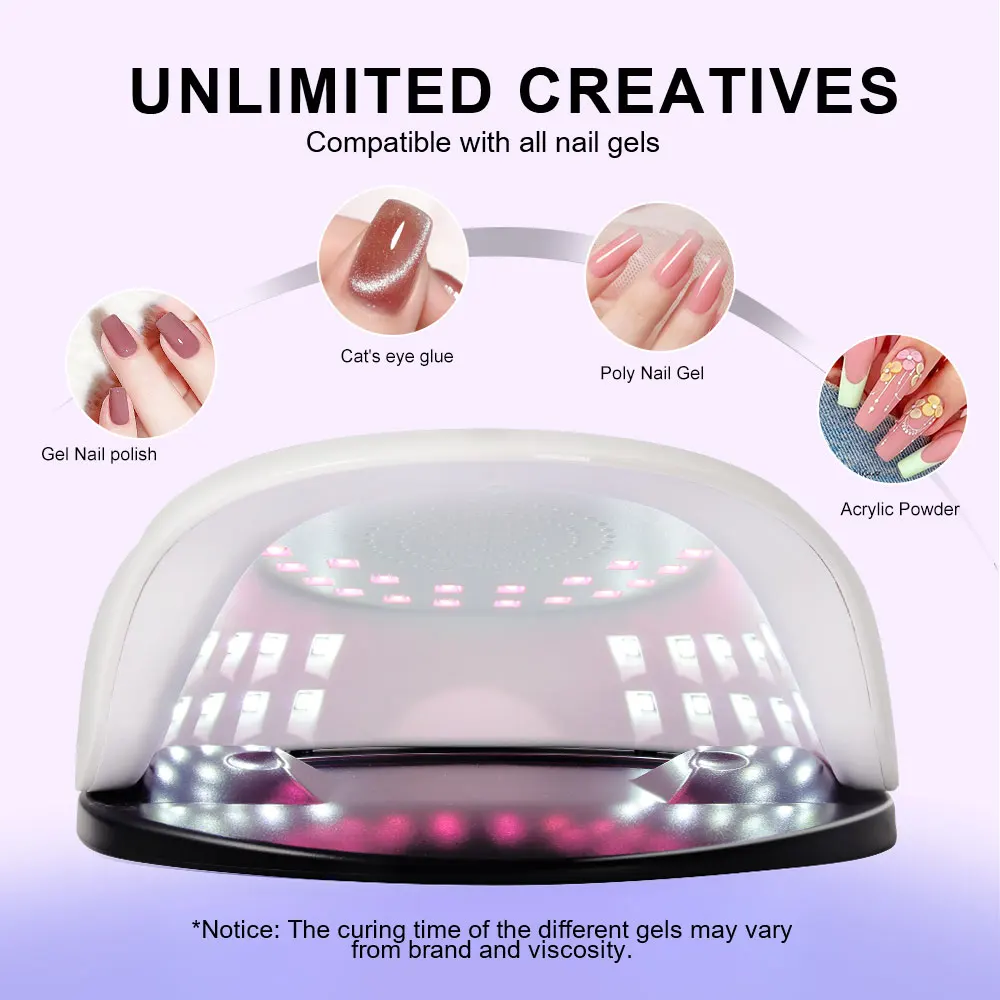 42 LED Professional UV Nail Lamp With 4 Timer Setting LCD Display Screen Auto Sensor For Nails Gel Polish Nail Dryer Tool