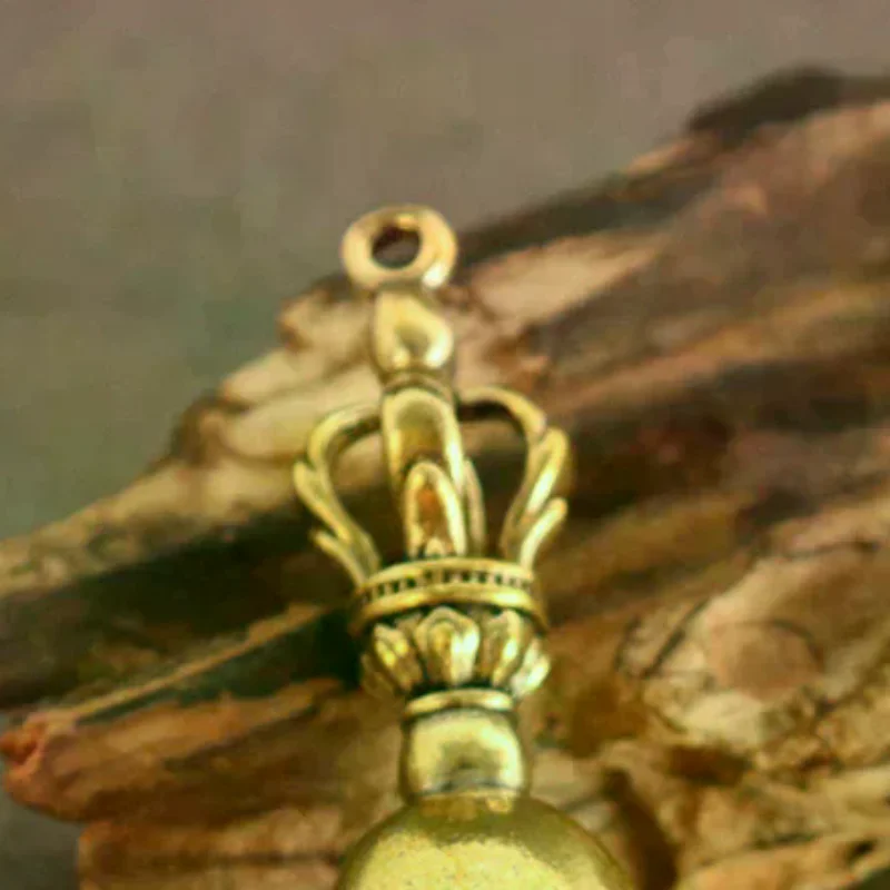 Cloche en Bronze en laiton, artisanat moulé sous pression, bouton de voiture, cloche à vent, cadeau créatif de noël, accessoires de décoration pour la maison