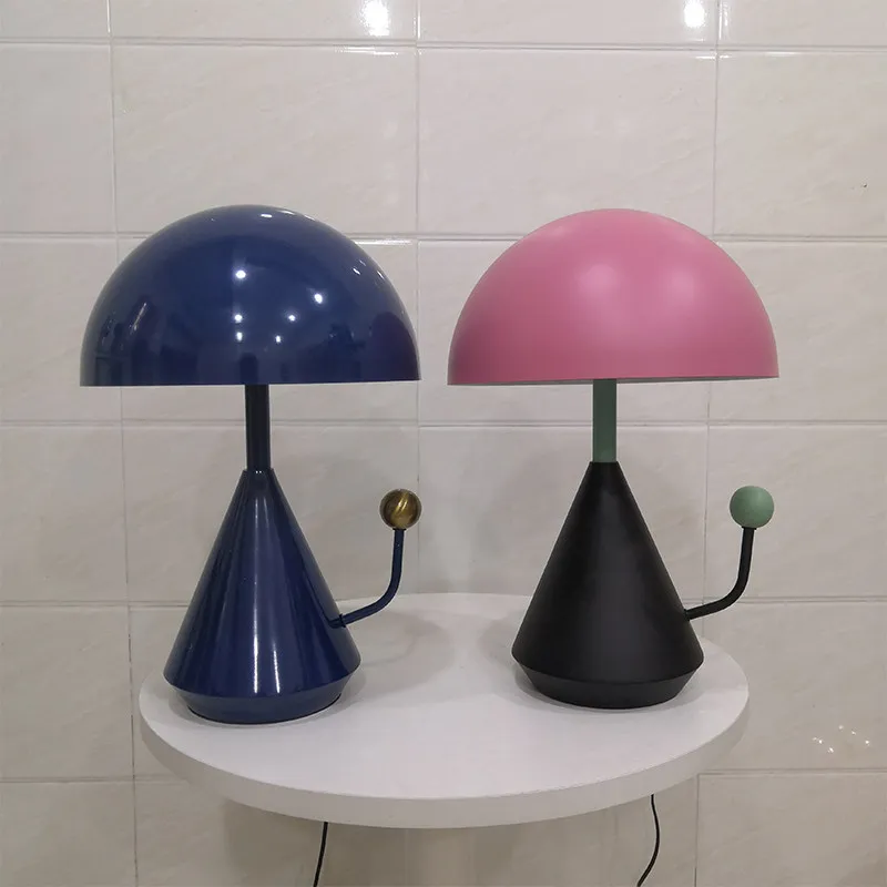

Nordic Designer Creative Personality Table Lamp LED Living Room Bedroom Bedside Hotel Office Contemporary Decoration Desk Lights