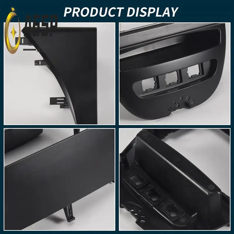 

A65P-2 Din 10,1-дюймовая рамка для автомобильного радиоприемника для 107 TOYOTA Aygo CITROEN C1 2005-2014, комплект отделки приборной панели