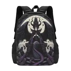 Villain Series: The Abyssal Mistress Hot Sale Schoolbag Backpack Fashion Bags Sleeping Beauty Ursula Villains Evil Queen Movie