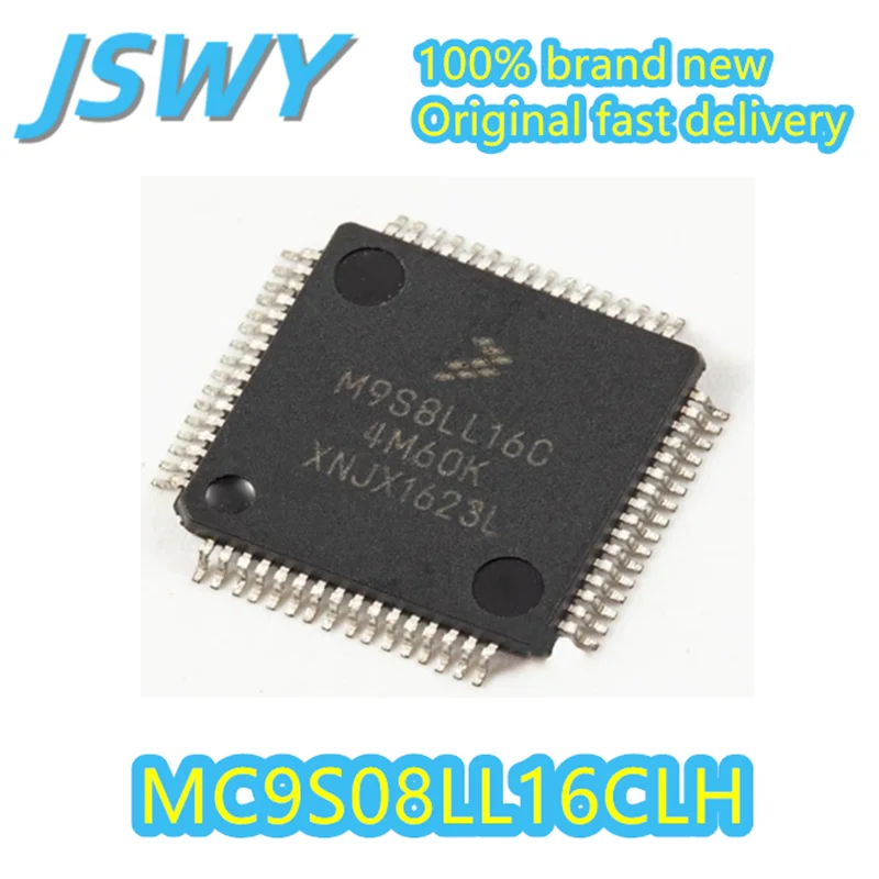 

(3/30 pieces) MC9S08LL16CLH Silkscreen M9S8LL16C LQFP-64 Brand new genuine microcontroller flash memory electronics