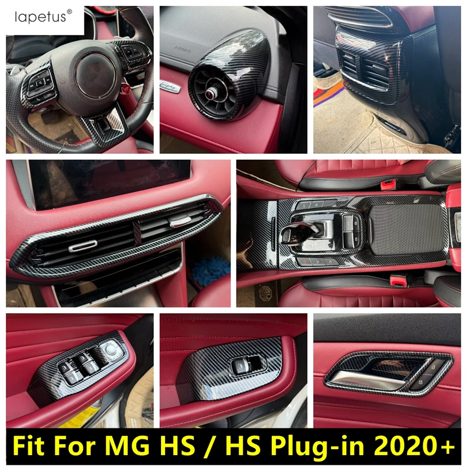 

Gear Shift Panel / Side Air AC Vent / Steering Wheel / Window Lift Cover Trim ABS Accessories For MG HS / HS Plug-in 2020 - 2024