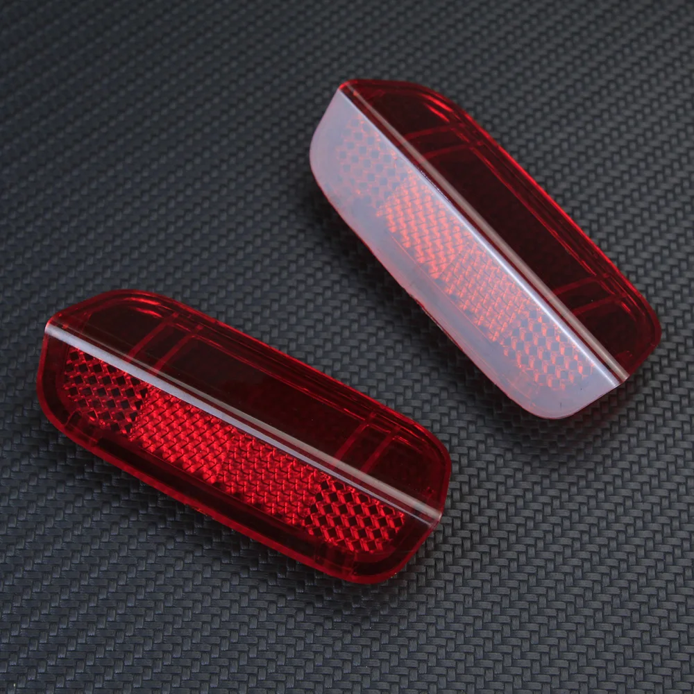 2Pcs Door Panel Light Reflector Red 1KD947419 For VW Jetta MK5 2005-2010 Golf GTI MK5 MK6 MK7 Passat B6 B7 CC EOS 1KD 947 419