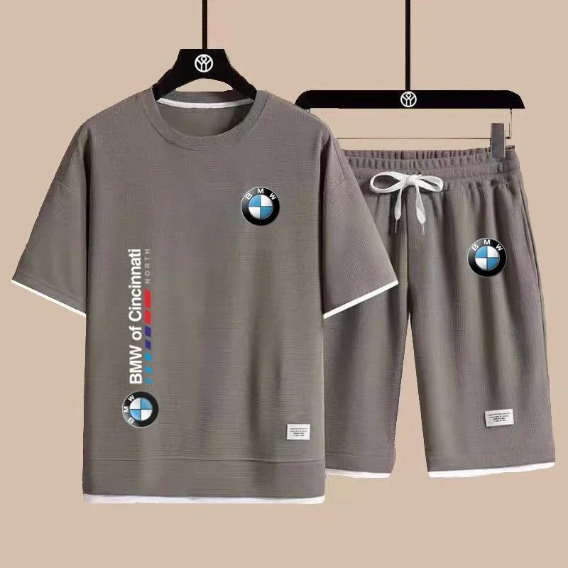 

Men's BMW-Polo Short Sleeves, Brand Logo Printed, Men's Fashion, Casual, Covered Cut, Goal Sets