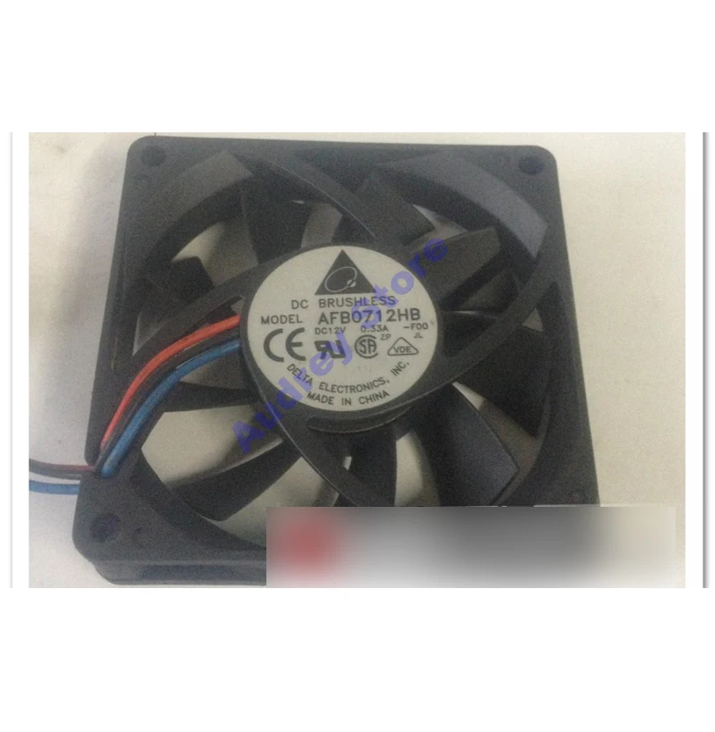 

Delta 7015 7cm 12V 0.33A AFB0712HB Cooling fan 3800RPM 33CFMDouble ball bearing air blower for Chassis CPU