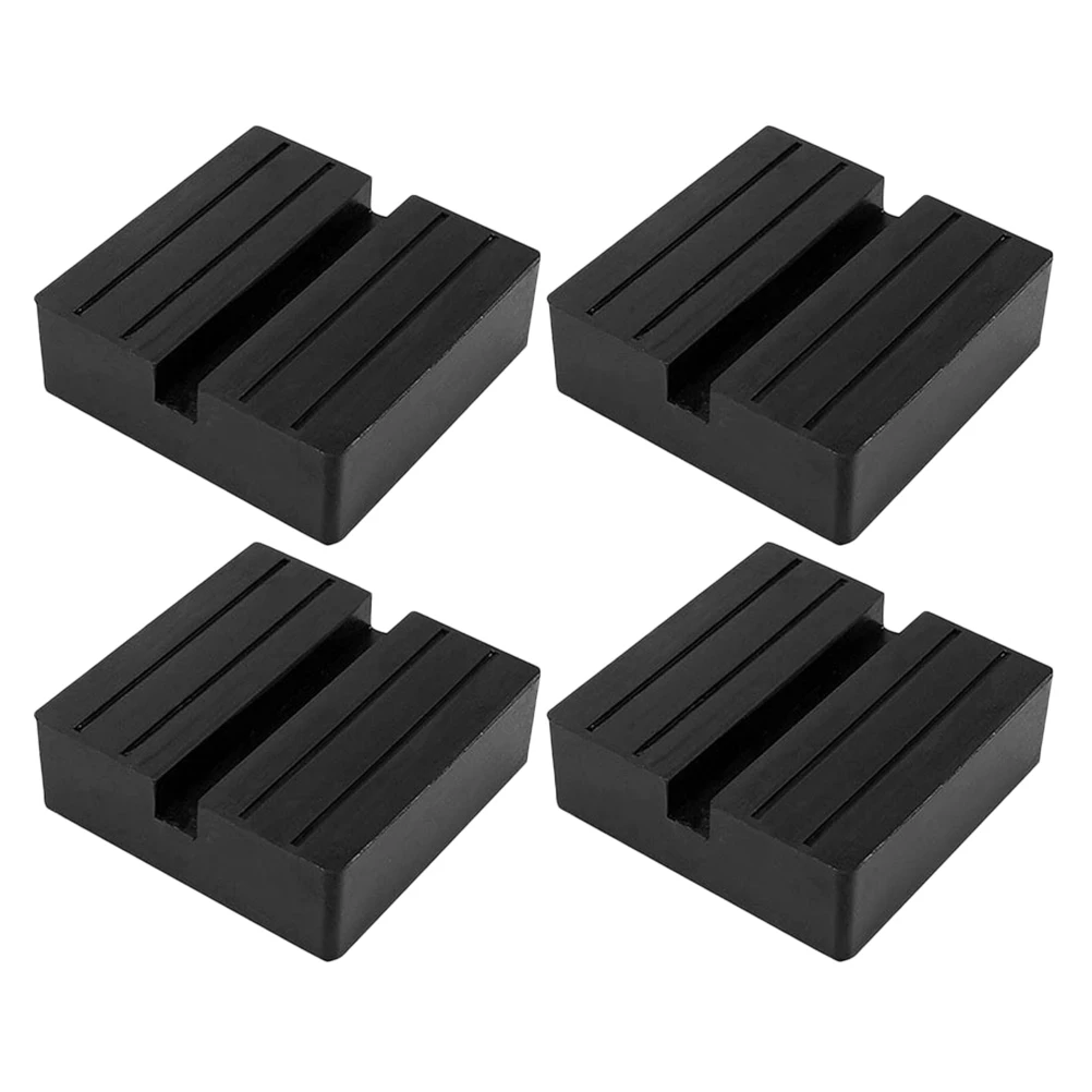 

4 шт. резиновые подушечки, универсальная резиновая накладка, прочный универсальный автомобильный подъемник, напольный адаптер, минимаязирующая вибрацию, надежная, простая установка