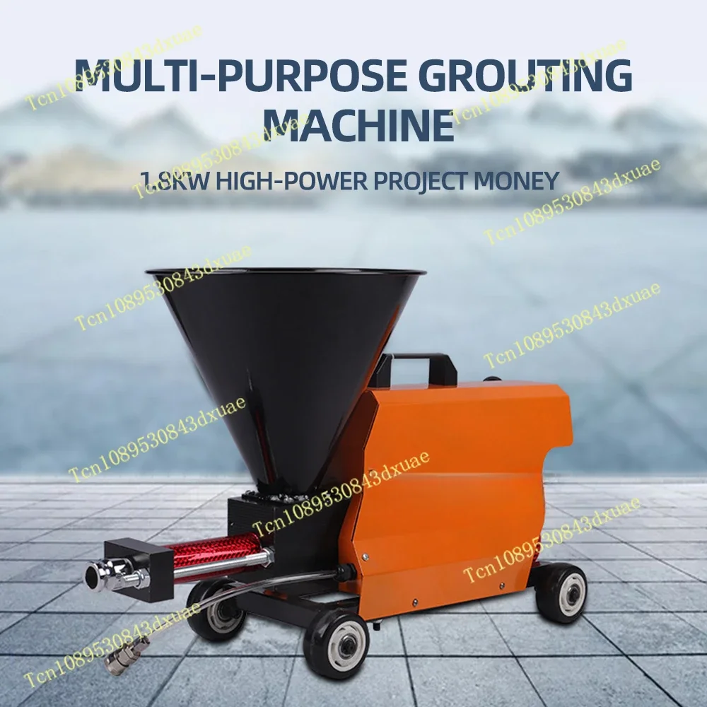 1.8kw 7L Multi Functional Grouting Machine Js Liquid Coil Bottom Oil Waterproof Paste Grouting Machine Grouting Spraying Machine