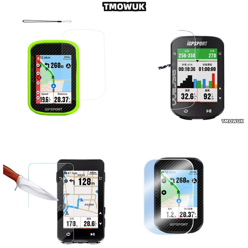 

For IGPSPORT BSC300 300T BSC200S IGS800 BSC200 - Superior 9H HD Tempered Glass Screen Protector