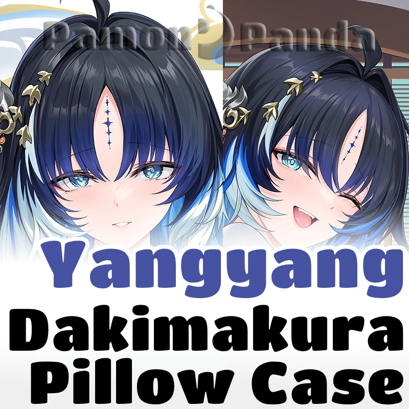 Yangyang Dakimakura Wuthering Waves Hugging Pillow Case Full Body Cushion Cover Pillowcase Home Bedding Decor Otaku Gift SFYX