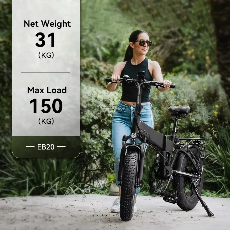 

SXLL European Warehouse Dual Electric Bike Smart Electric Fat Bike with Lithium Battery Power Supply