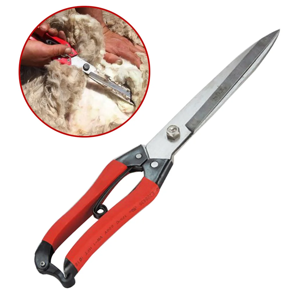 Sheep Clippers Wool Cutter Shears Goat Scissors Shears Spring Scissors Pet Cut Hair Wool Clipper Sheep Shearing Machines Tools