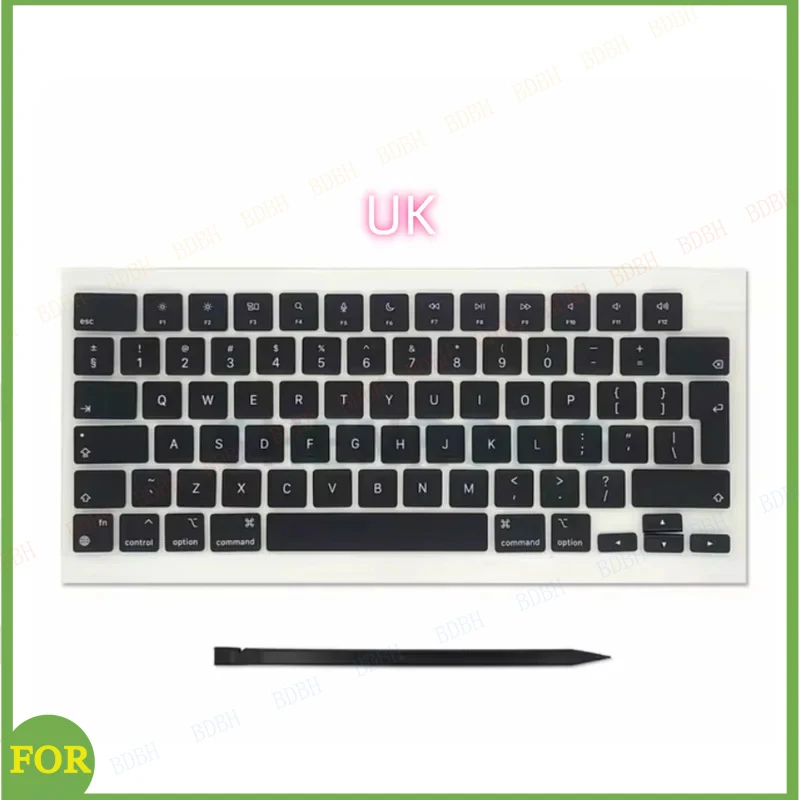M1 M2 Laptop A2442 A2485 A2779 A2780 A2681 Keycaps Keys Key Cap set Azerty For Macbook Pro Air 13