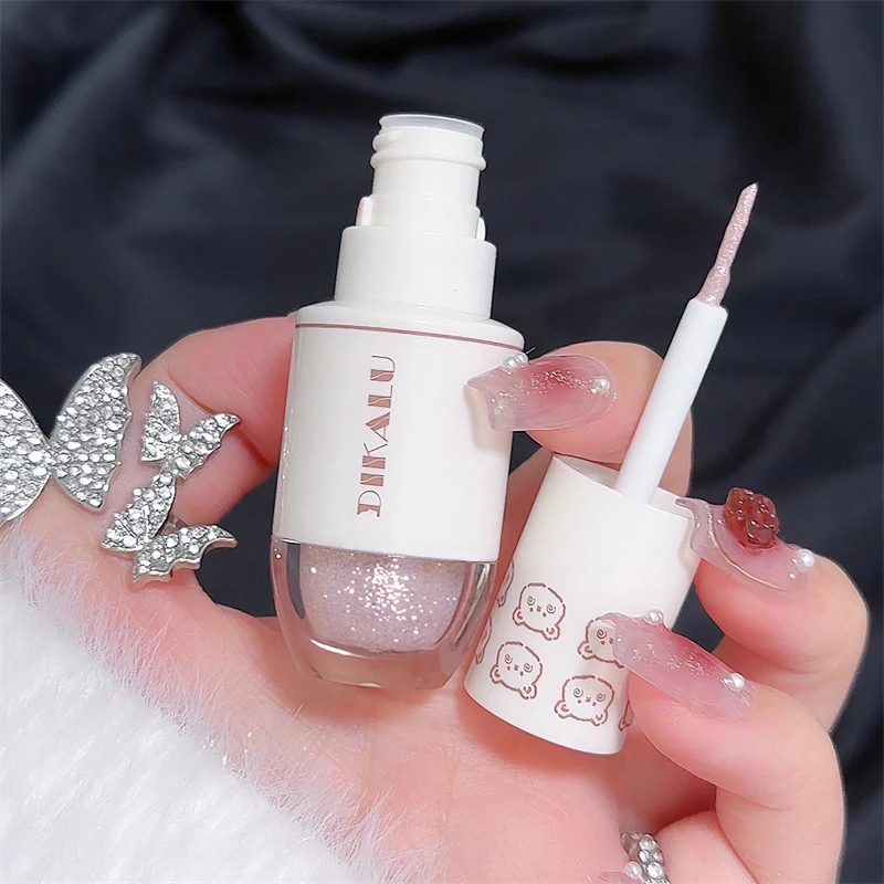 ディカルベア ボウリングボール スーパーグリッターティアドロップリキッドアイシャドウ シルキーパールシマー 長持ち＆スマッジプルーフアイメイク