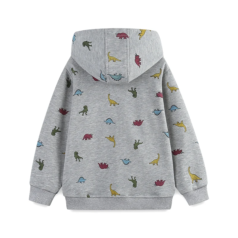 Little maven Autumn Children's Clothing Baby Boy Dinosaurs Print Hoodies Kids Clothes Cartoon Hoody Infants Boy Sweatshirts Coat