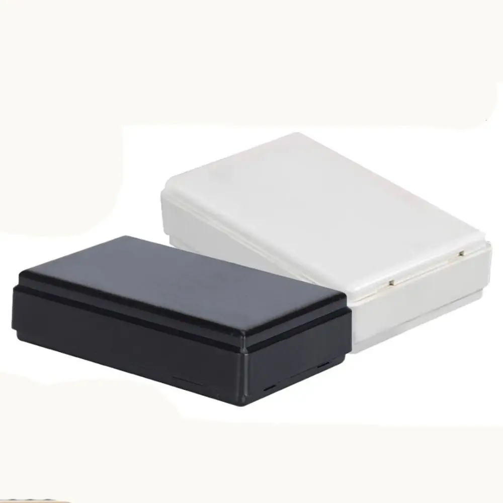 Новый корпус из АБС-пластика, проектная коробка, черный, белый цвет, 10 стилей, корпус «сделай сам», чехол для инструментов, водонепроницаемый чехол для хранения