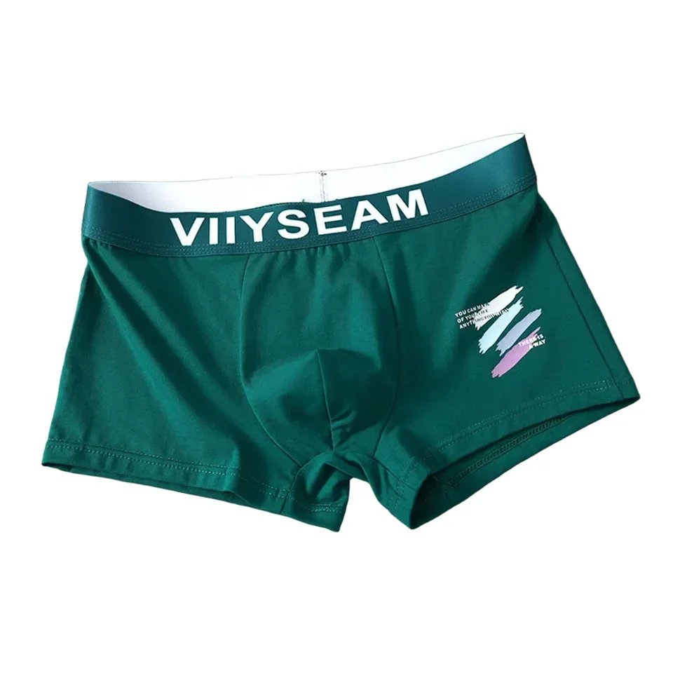 

1pc Man Cotton Soft BoxerShorts Underwear U Pouch Breathable Mens Boxers Sleepwear Panties Trunk M-2XL Men's Underwear