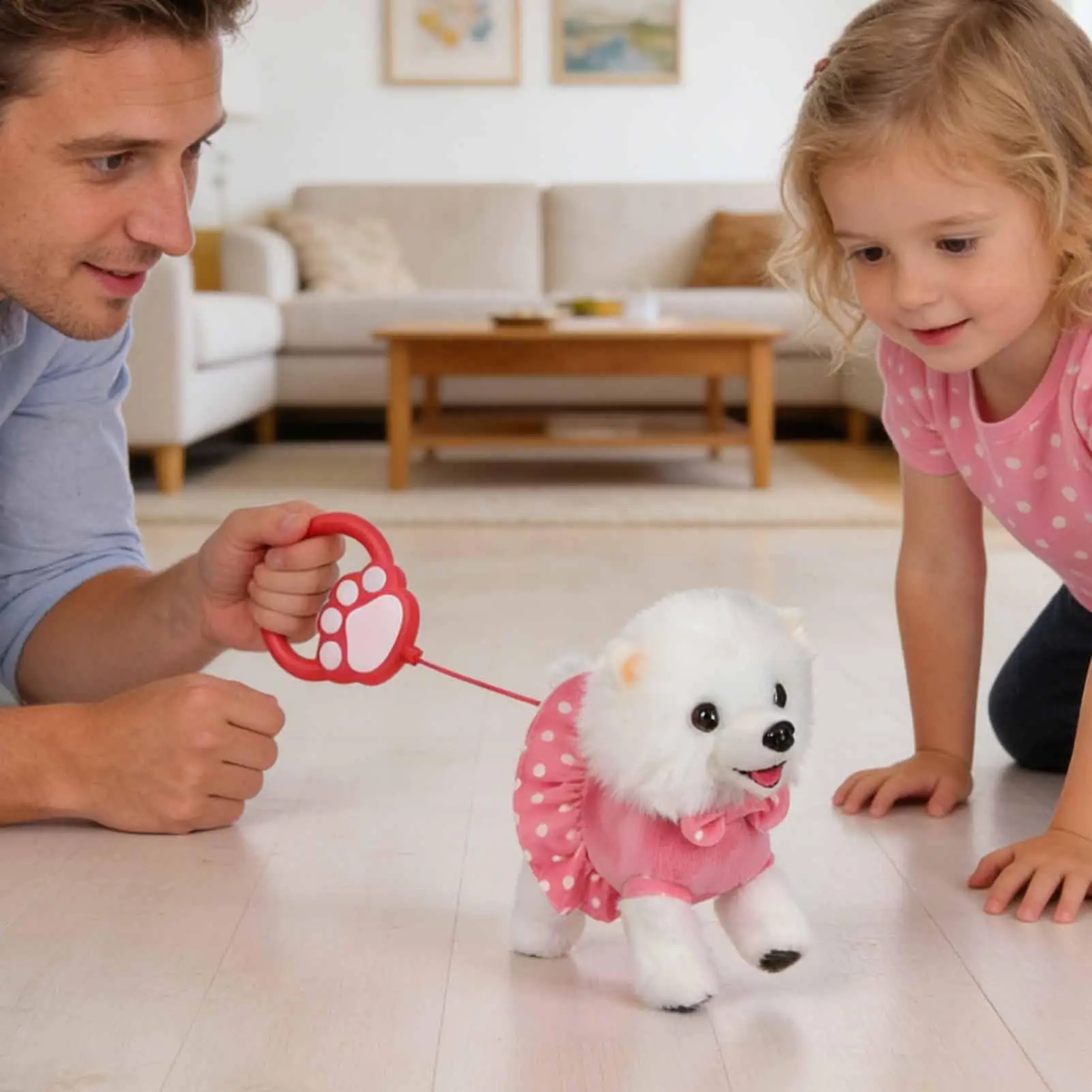 Barking Dog Toys For Kids Electric Interactive Plush Doll Electronic Singing Toy For Daycare Centers Birthday Holiday Christmas