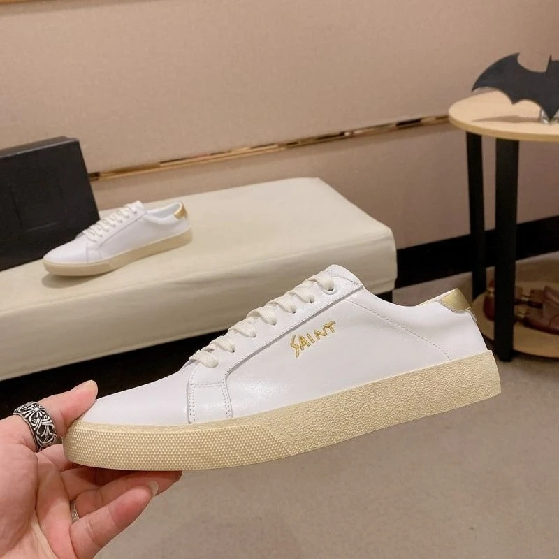 

2025 New Low-Top Men's Full-Grain Leather Sneakers Trendy Candy Colors Black White Youth Fashion Casual Daily Commute Footwear