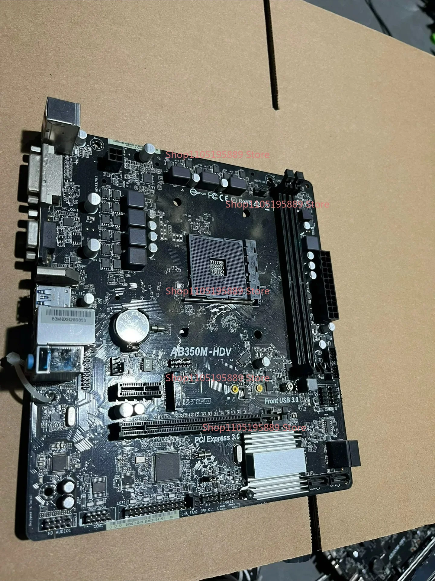For ASRock AB350M-HDV Main Board
