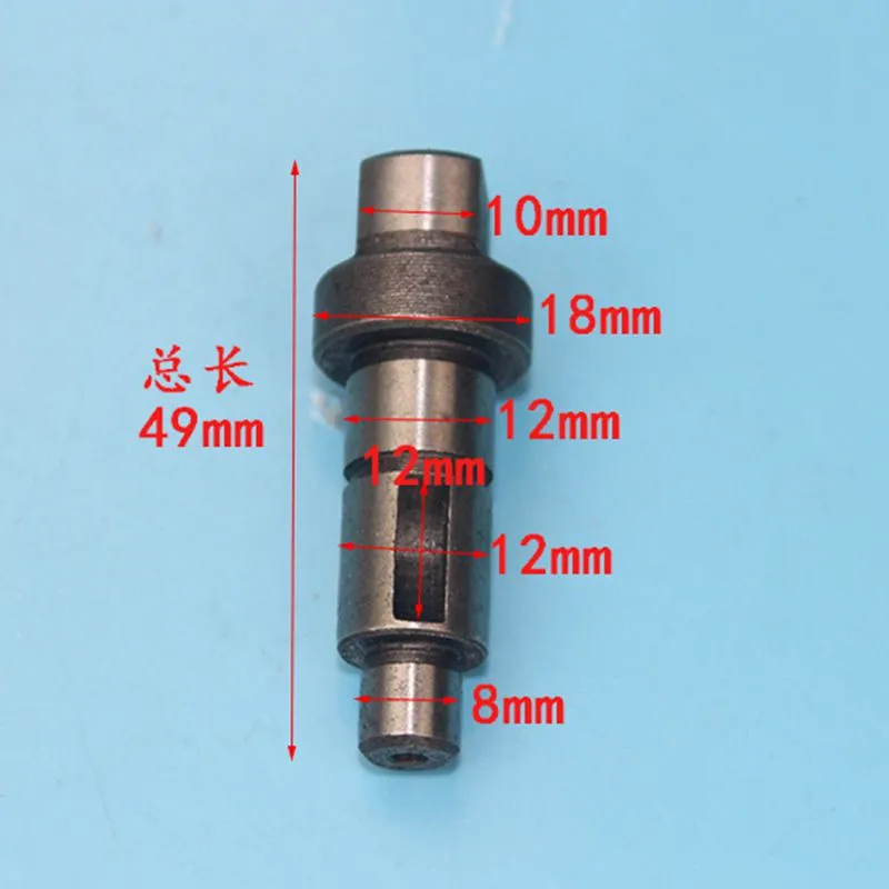 1PC parte di riparazione albero in metallo per albero di uscita dell'albero della macchina in marmo Makita 4100 della tagliatrice 8MM