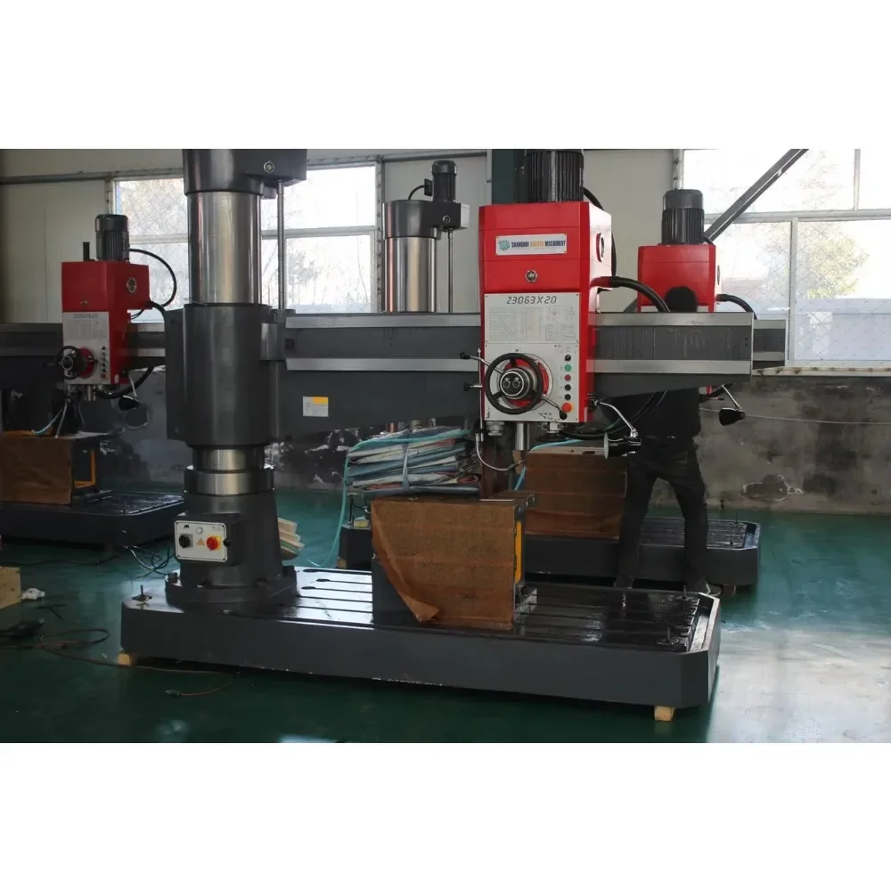 Steel Hole Drilling Easy Operating Radial Drilling Machine