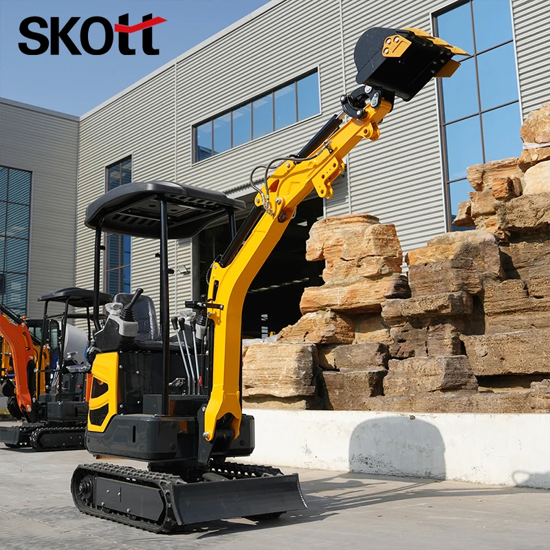 CE & EPA Certified 1.5T Compact Excavator | Factory Price & Customization | Lifetime Technical Support