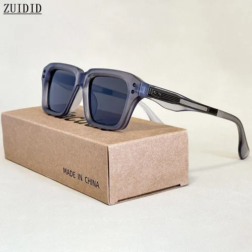 Imagen 1 del producto Gafas De Sol Retro para Hombre, Gafas De Sol cuadradas Vintage para mujer, Gafas De moda De diseñador De lujo, Gafas De Sol para Hombre Zonnebril
