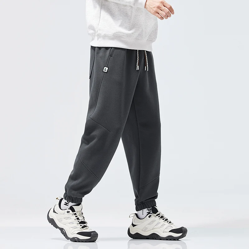 

Spring and autumn new style sweatpants for men: loose, tight-fitting sportswear and casual pants with elastic waists
