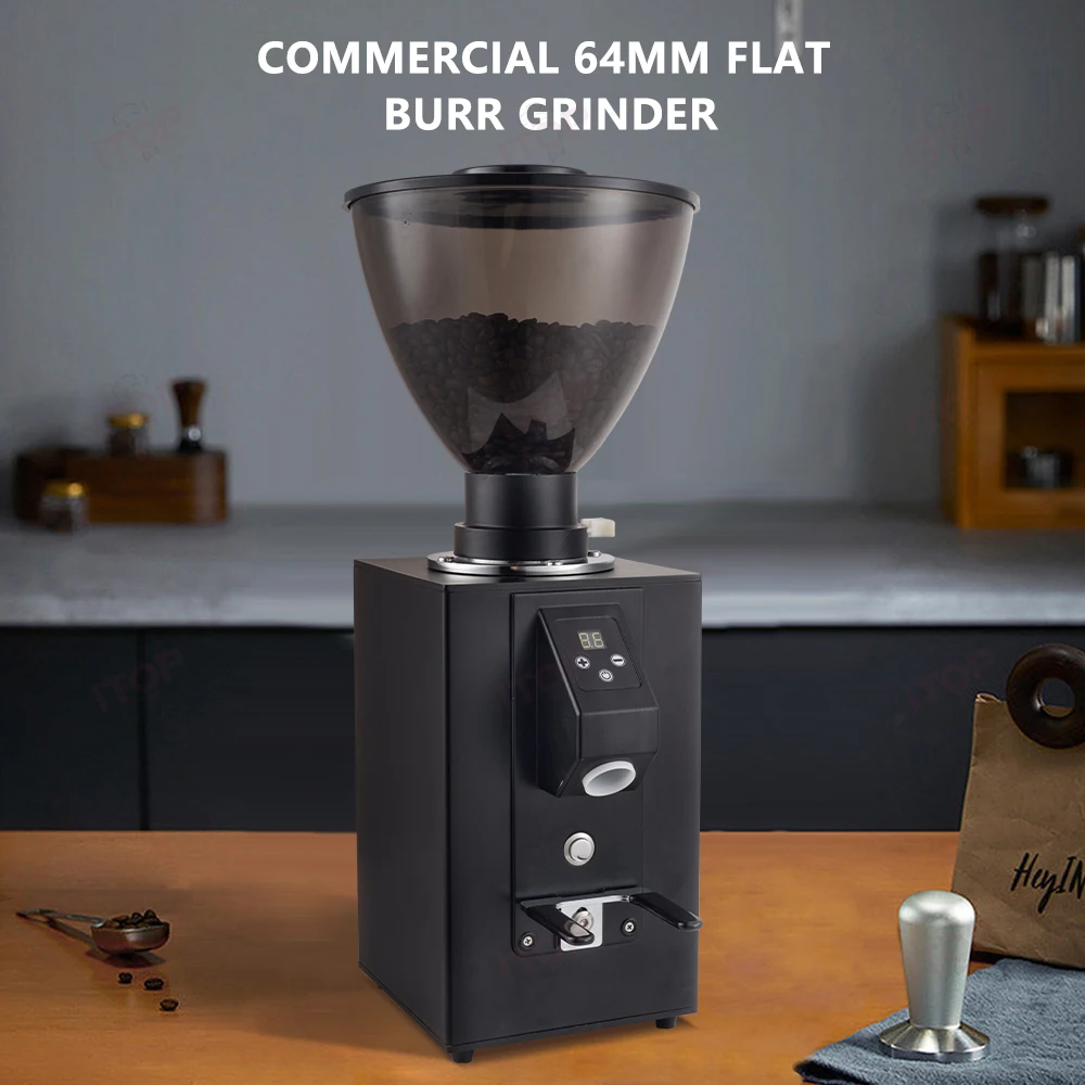 Hot Selling Semi-auto Manual Commercial Electric Coffee Grinder With Coffee Tamper