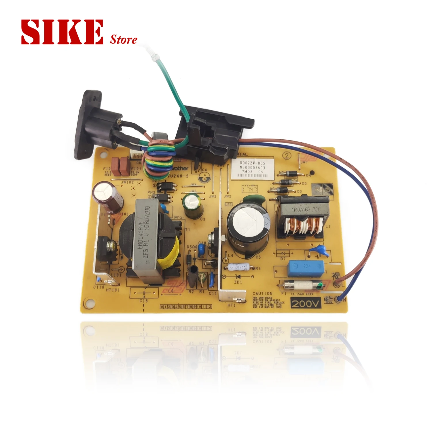 B57U248-2 For Brother T425W T426W T4000 4500DW Engine Control Power Board
