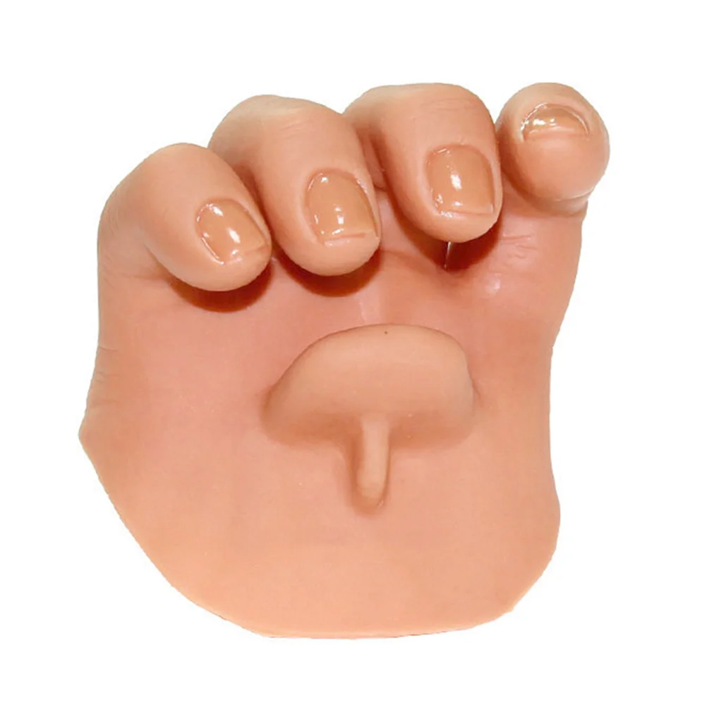 

1Pc Fake Hand Prosthetic Hand Tricks Stage Gimmick Props Funny Props (Skin Color) Tricks Hand