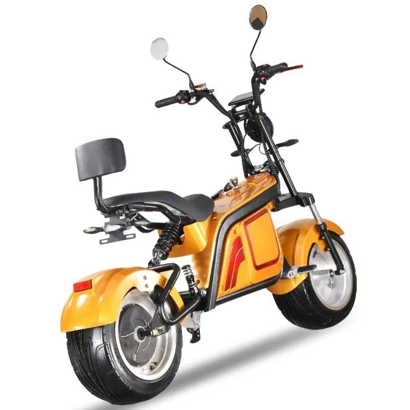 

New Harley electric car 60V longer mileage detachable lithium battery electric car two wheels
