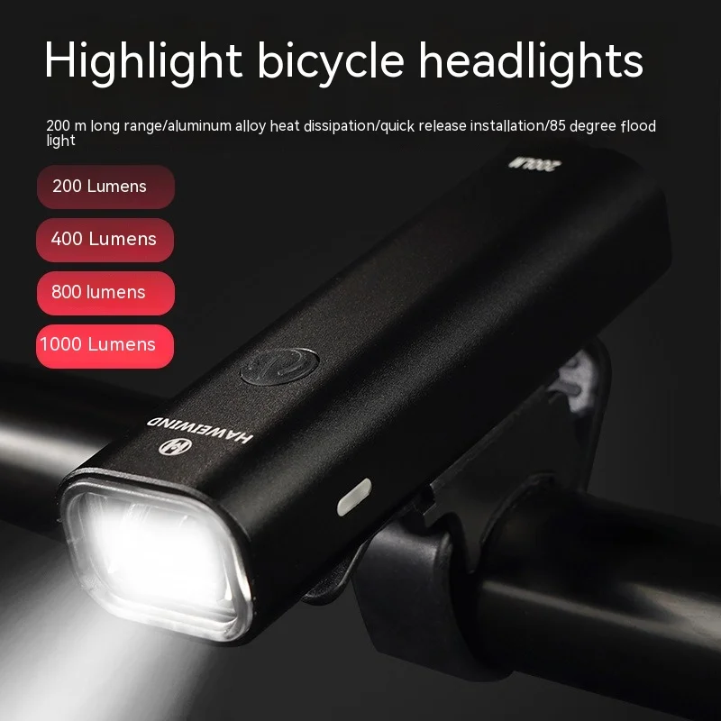 Bicycle Headlight Mountain Bike Lights Outdoor Set Waterproof Accessories Road Bike Riding