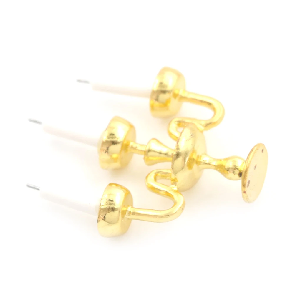 Neuankömmling Miniatur Puppenhaus Kerzenhalter Puppenhaus Miniatur Möbel Zubehör im Maßstab 1:12 so tun, als würde man Spielzeug spielen