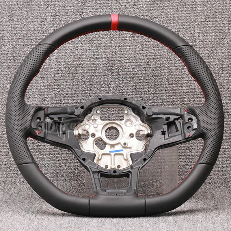 Steering Wheel Suitable For Volkswagen Golf 7, 7.5, GTI, With Multifunctional Buttons And Shift Paddles, Car Accessories