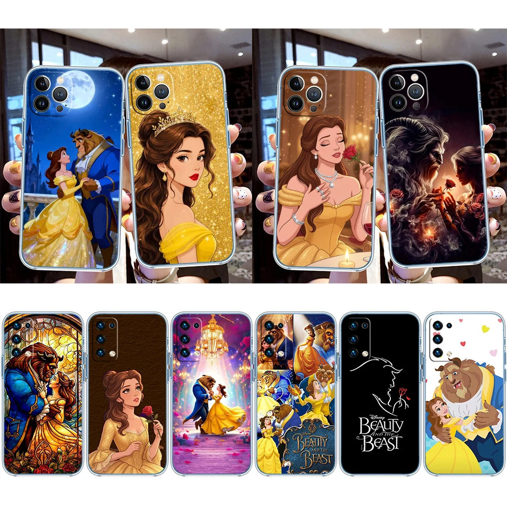 Art Beauty Beast Poster Transparent Phone Case for Samsung Galaxy A04 A04S A14 A23 A34 A54 M23 M33 M52 M53