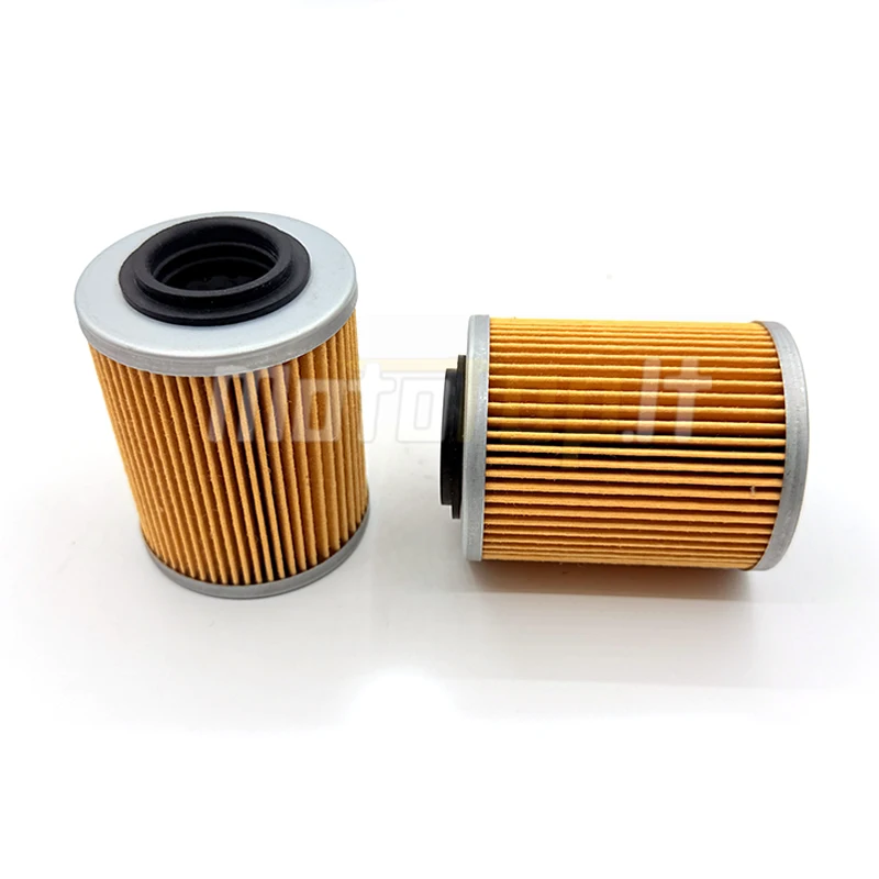 2PCS Oil Filter for Stels ATV 650 800 850 Guepard & Russian mechanics RM800 ATV QUAD PARTS 1520A-E05-000 LU049856 0120440
