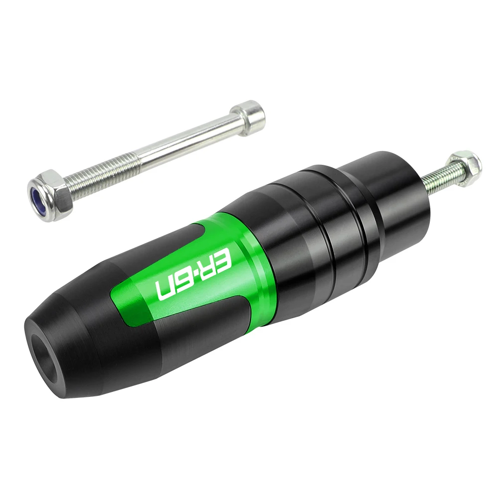 For KAWASAKI ER-6N ER6N ER 6N 2006 2007 2008 Motorcycle Accessories Aluminum Exhaust Frame Sliders Crash Pads Falling Protector