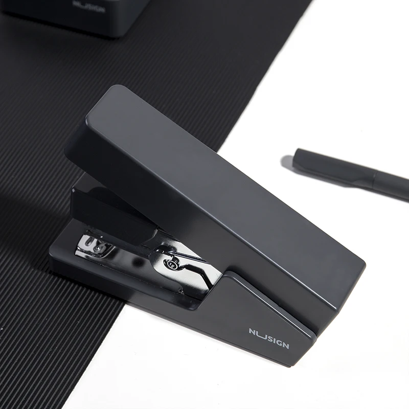 DELI-grapadora resistente, herramienta de encuadernación duradera portátil sin esfuerzo para oficina, hogar, escuela, eficiente, uso 24/6, accesorio de papelería