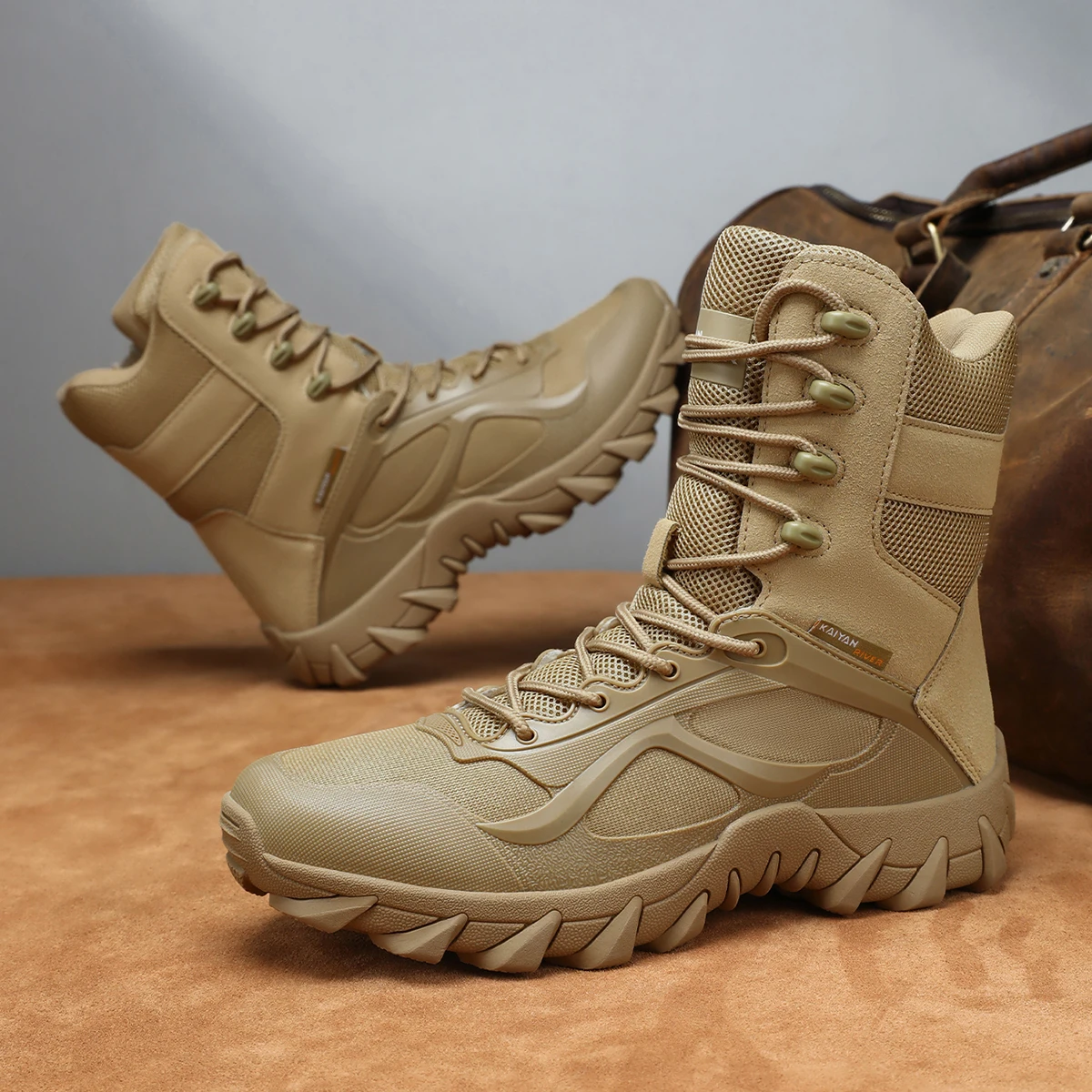 

Men New Tactical Boots Training Breathable Unisex Army Boots Military High Quality Anti-Slip Camping Women Climbing Hiking Shoes
