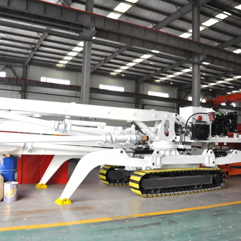 Extended Reach Capabilities Highlight the ZGZK Machinery Spider Concrete Placing Boom